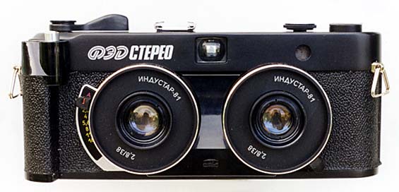 Fed Stereo 35mm camera