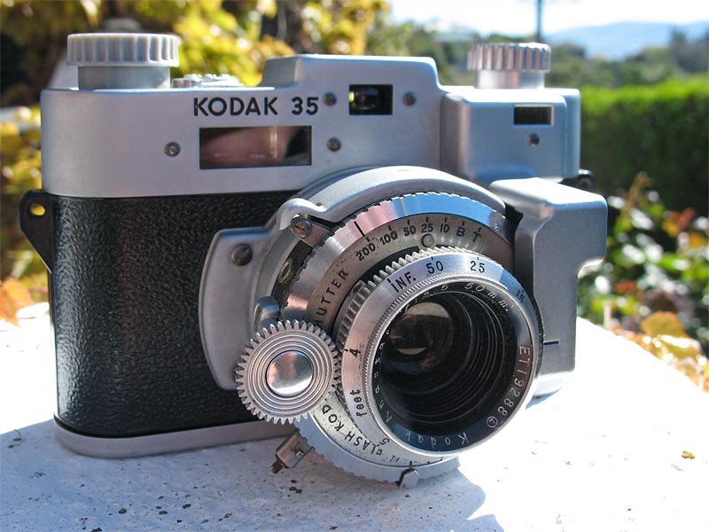 Kodak 35 rangefinder camera