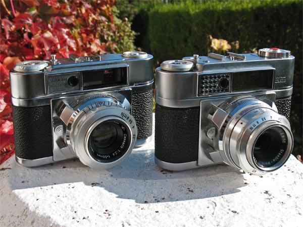 Braun Paxette Super IIL and IIBL 
35mm rangefinder cameras