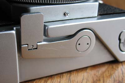 Canon Canonflex RP advance lever