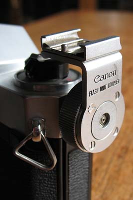 Canon Canonflex RP accessory shoe