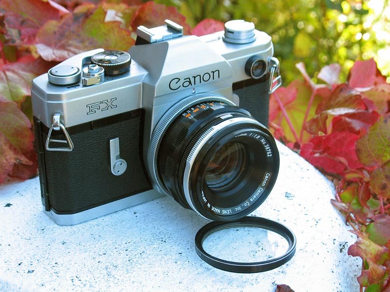 Canon FX 35mm SLR camera