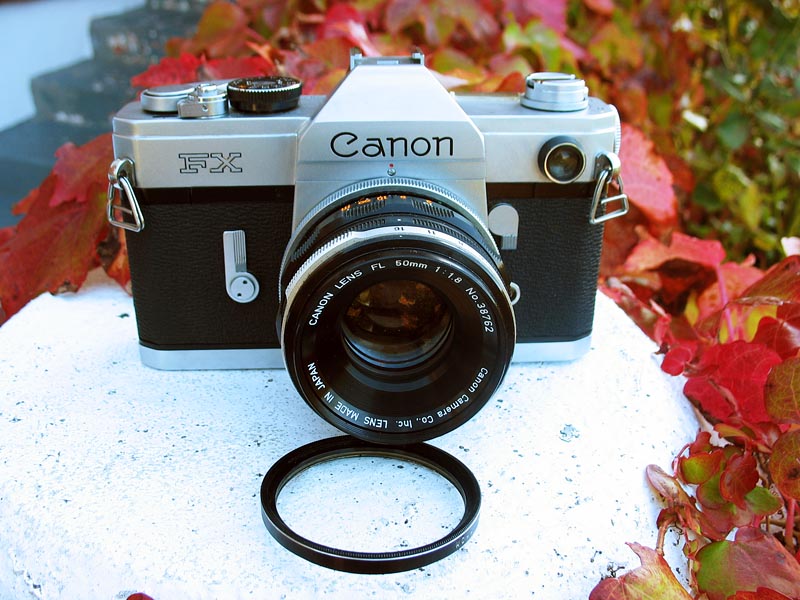 Canon FX 35mm SLR camera