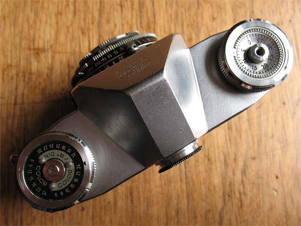 Zeiss Ikon Contaflex 1 top view