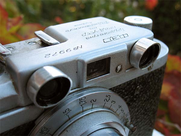 Fed 1 rangefinder camera r/f hoods