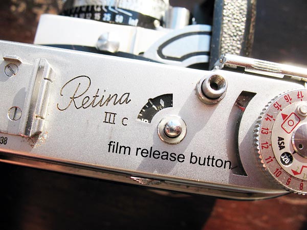 Kodak Retina IIIc frame counter