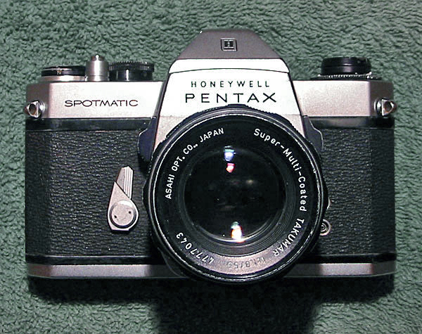 Pentax Spotmatic II with mirror-lockup