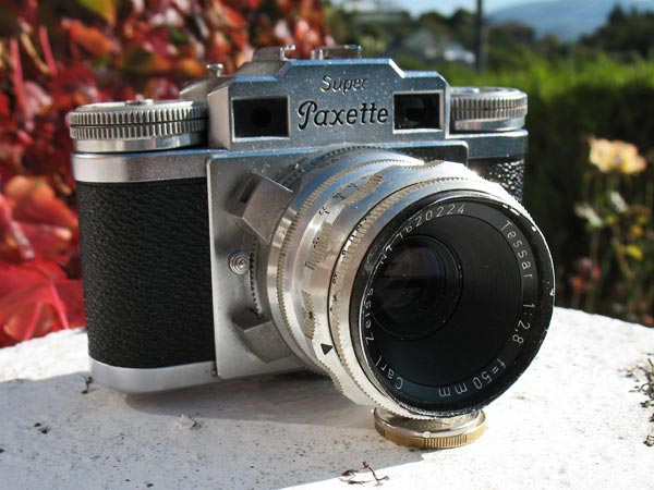 Braun Super Paxette 
35mm rangefinder camera